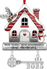 New Home Ornament 2025 - House Warming Gifts Metal New Home Ornament, Housewarming Gift Ideas for Women Couple Homeowners