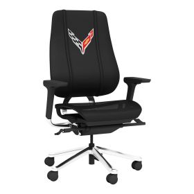 Phantomx Mesh Gaming Chair with Corvette Symbol Logo