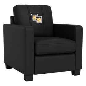 Dyno Stationary Club Chair with Scotch Glass Logo Panel
