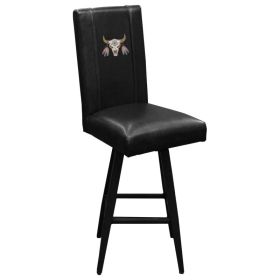 Swivel Bar Stool 2000 with Painted Skull Logo Panel