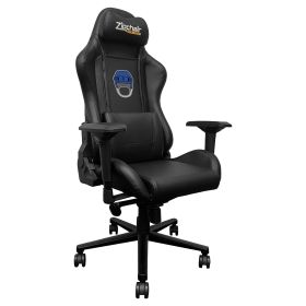 Xpression Pro Gaming Chair with Hockey Helmet Gaming Logo (Helmet Color: Blue)