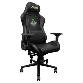 Xpression Pro Gaming Chair with Joystick Gaming Logo (Joystick Color: Green)