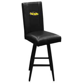 Swivel Bar Stool 2000 with Sports Car Gaming Logo (Sports Car Color: Yellow)